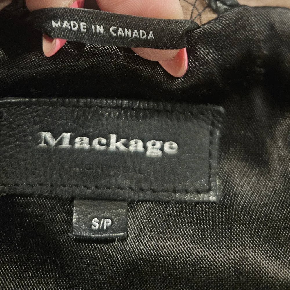 Mackage Women's Tan Trench Coat - Picture 10 of 11
